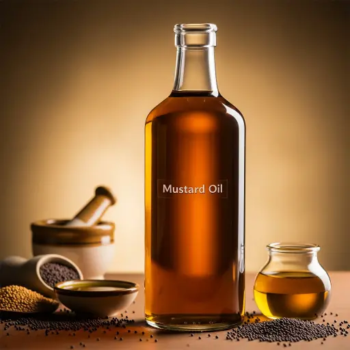 زيت الخردل الطبيعي 